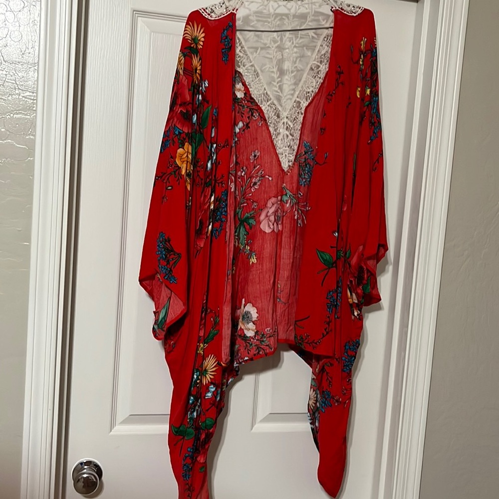 NORDSTROM SIZE 3X KIMONO NORDSTROM SHIRT NORDSTROM KIMONO TOP